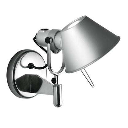 Artemide Tolomeo Faretto LED Wall Wall Lamp Without Switch 2700K Aluminum