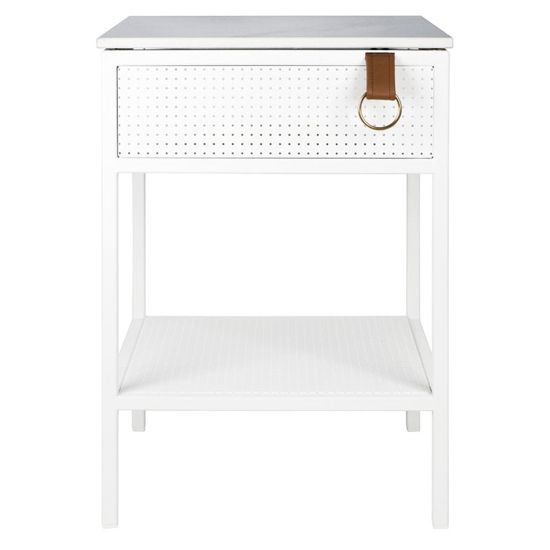 Tracy side table by Maze #right, white #