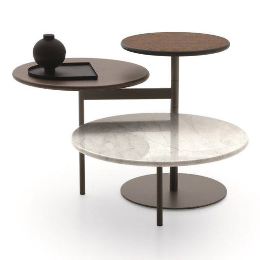 Tris - Swivel Coffee Table by Ditre Italia