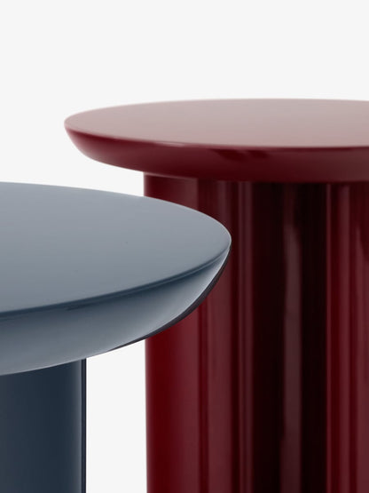 Tung JA3 side table, steel blue