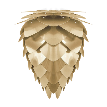 Conia Pendant, floor and table lampshade by Umage #MEDIUM / Brushed brass