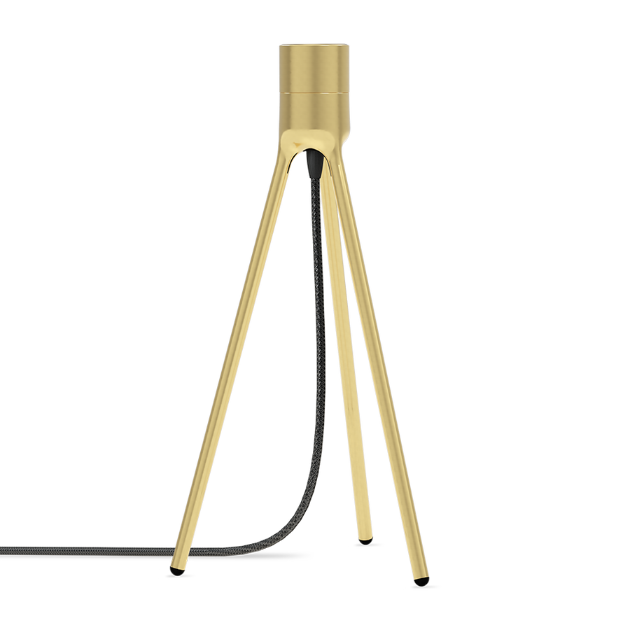 Tripod table Light Stand by Umage #Brushed brass