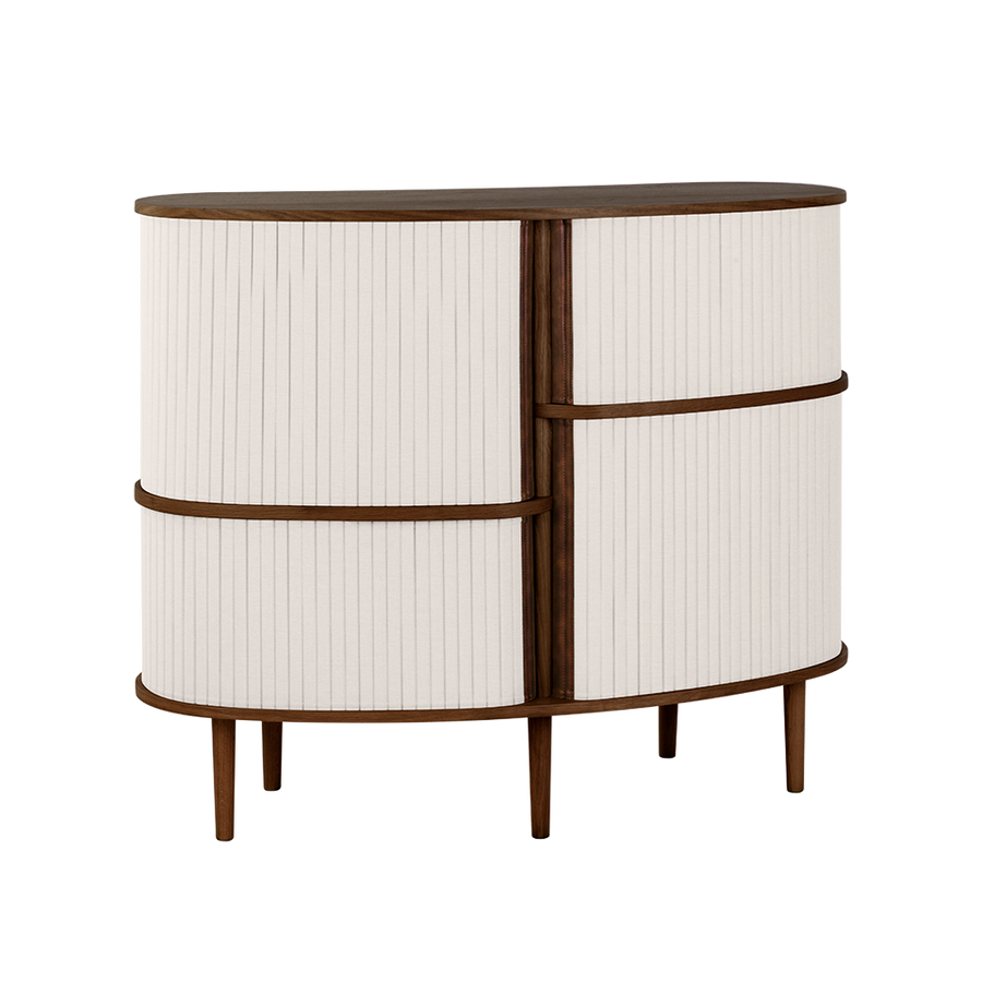 Audacious Highboard by Umage #Dark Oak / White Sands