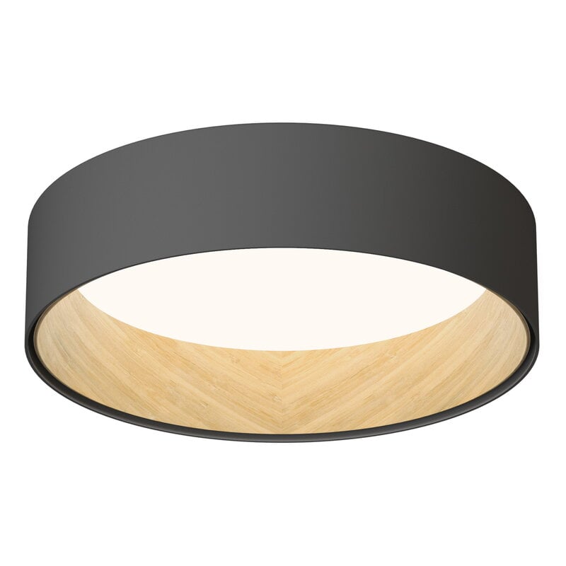 Duo 4870 ceiling lamp by Vibia #graphite #