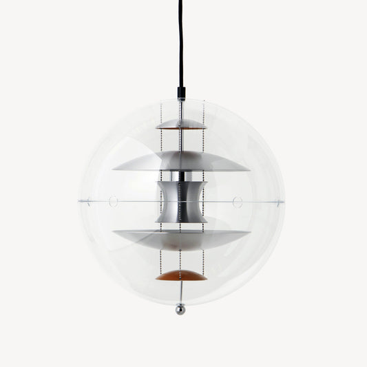 VP Globe Pendant Lamp - BRUSHED ALU by Verpan