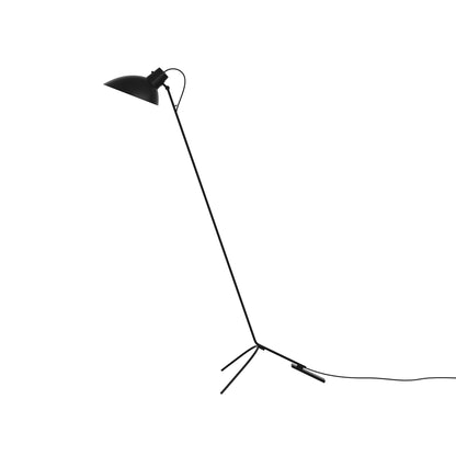 Floor Lamp Vv Cinquanta by Astep #Black Frame / Black Reflector