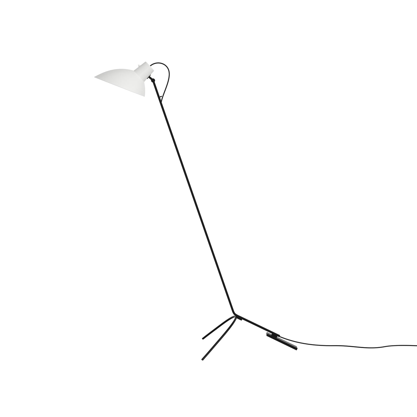 Floor Lamp Vv Cinquanta by Astep #Black Frame / White Reflector