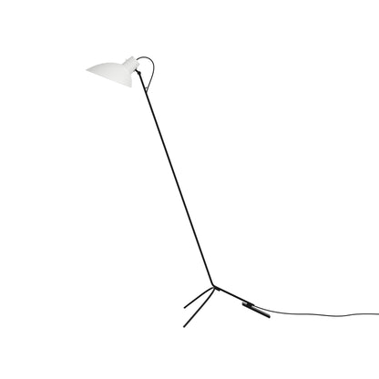 Floor Lamp Vv Cinquanta by Astep #Black Frame / White Reflector
