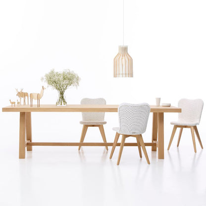 dining chair oak base LILY by Vincent Sheppard