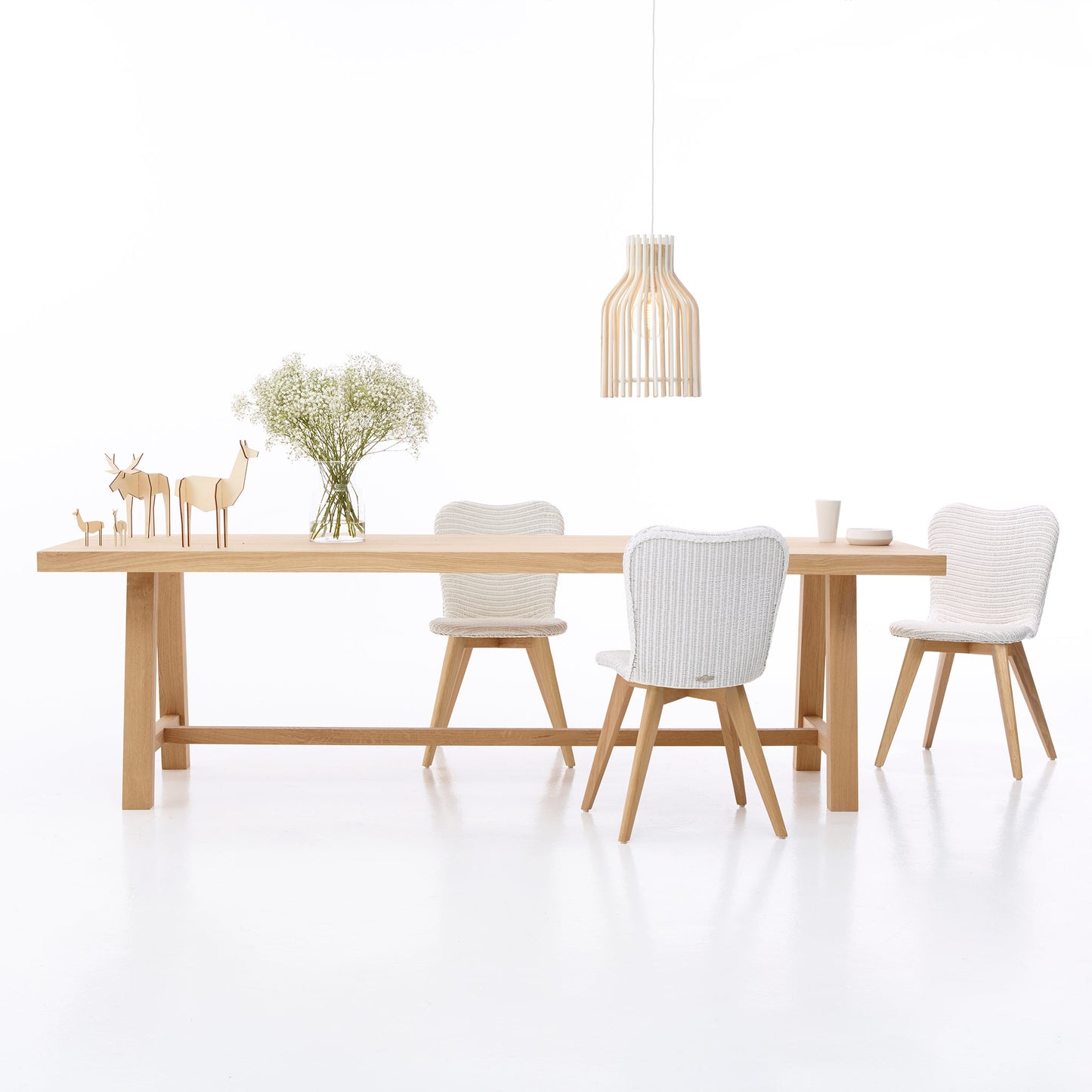 dining chair oak base LILY by Vincent Sheppard