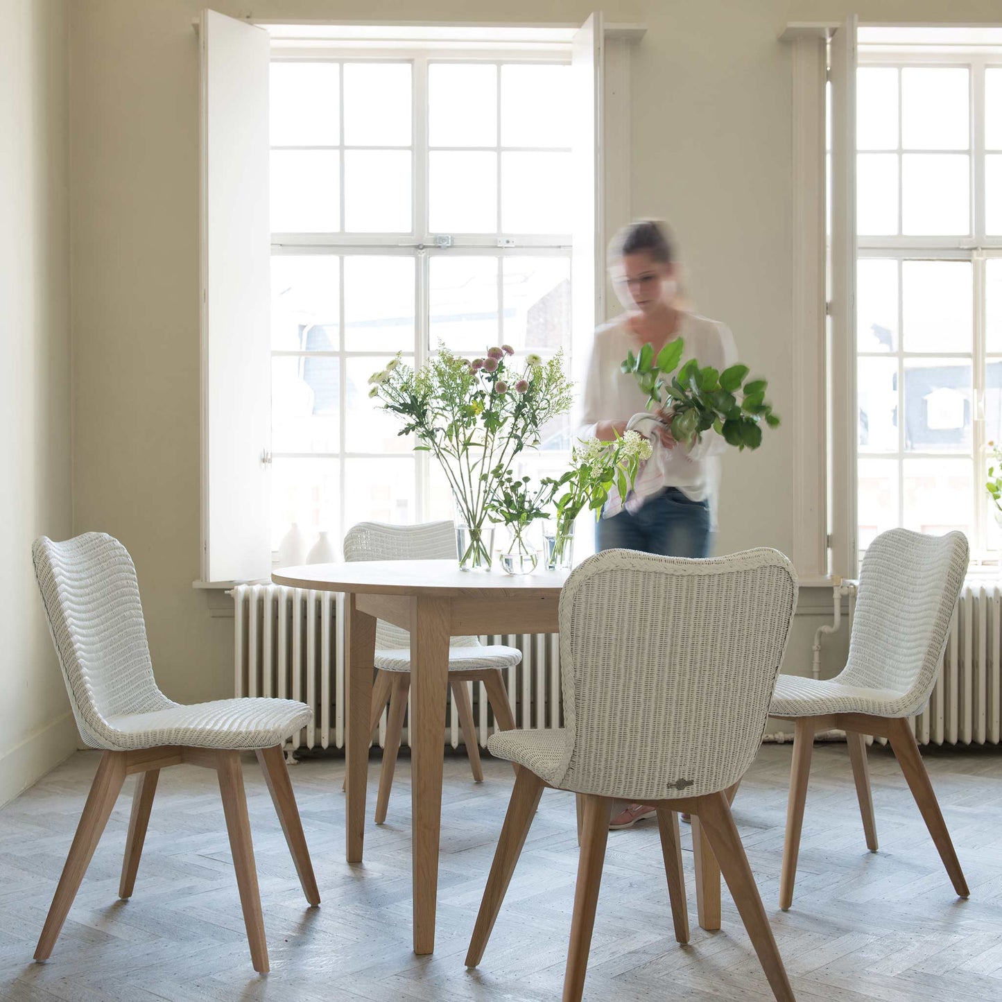 dining chair oak base LILY by Vincent Sheppard