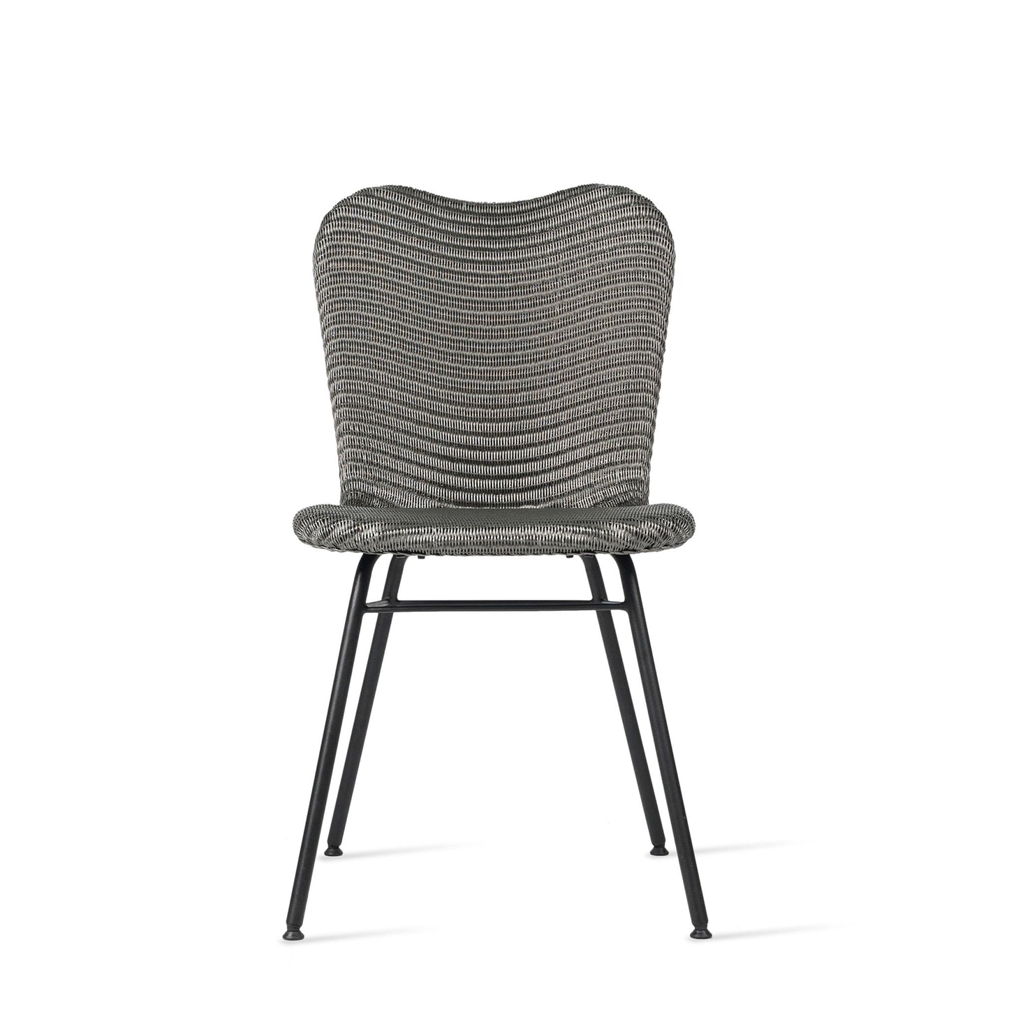 Lloyd loom chair steel A base Lily by Vincent Sheppard