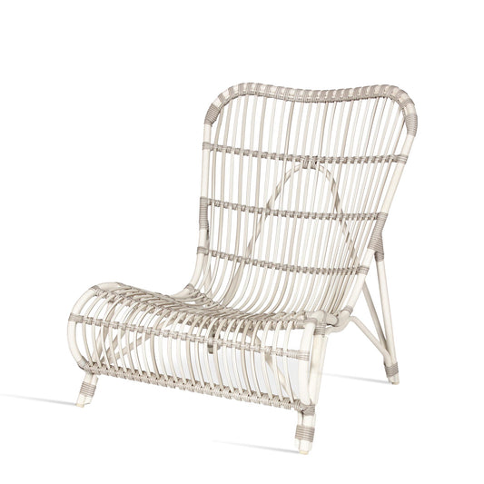 Wicker garden Lounge Chair Lucy by Vincent Sheppard