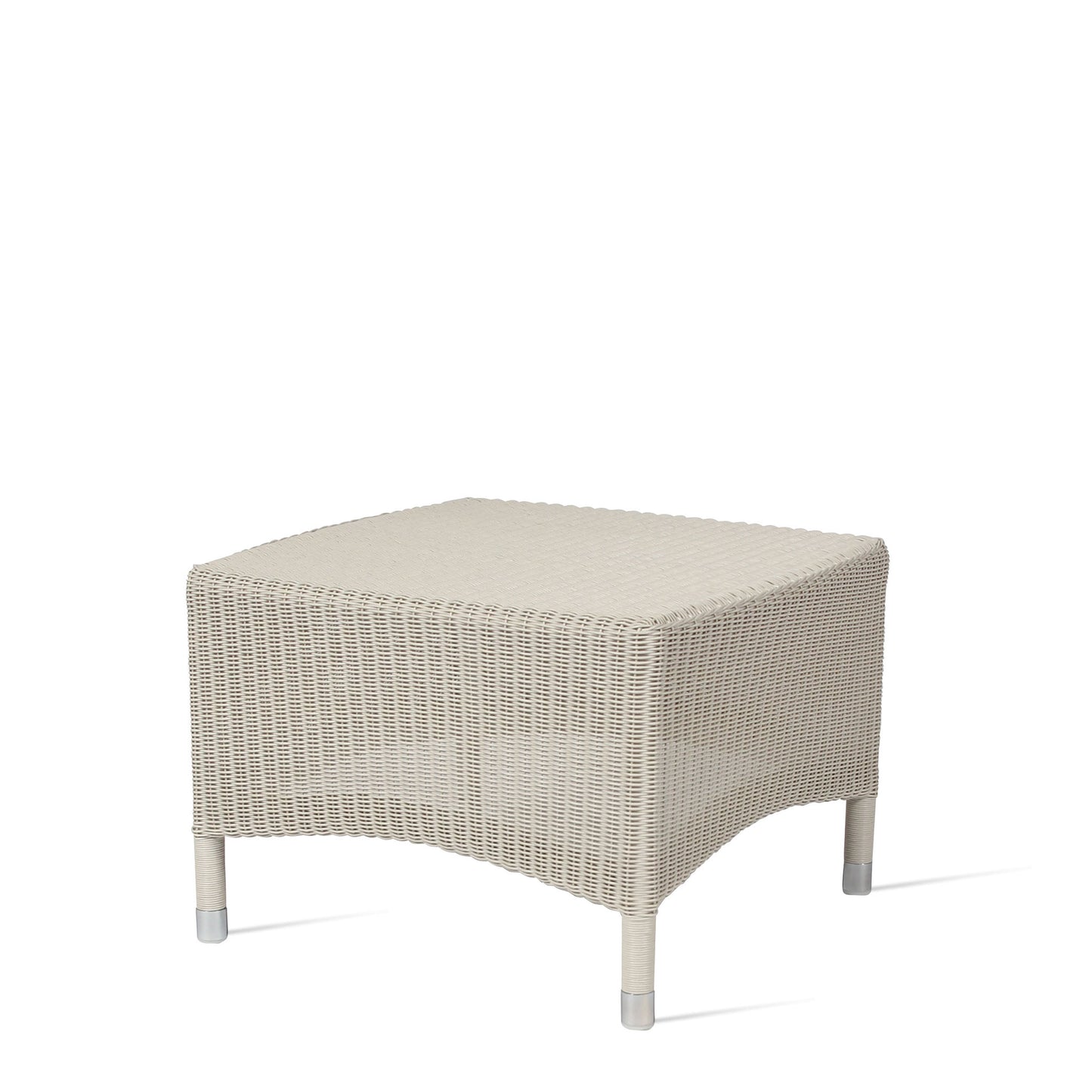 Square Wicker Garden Side Table SAFI by Vincent Sheppard #Old lace