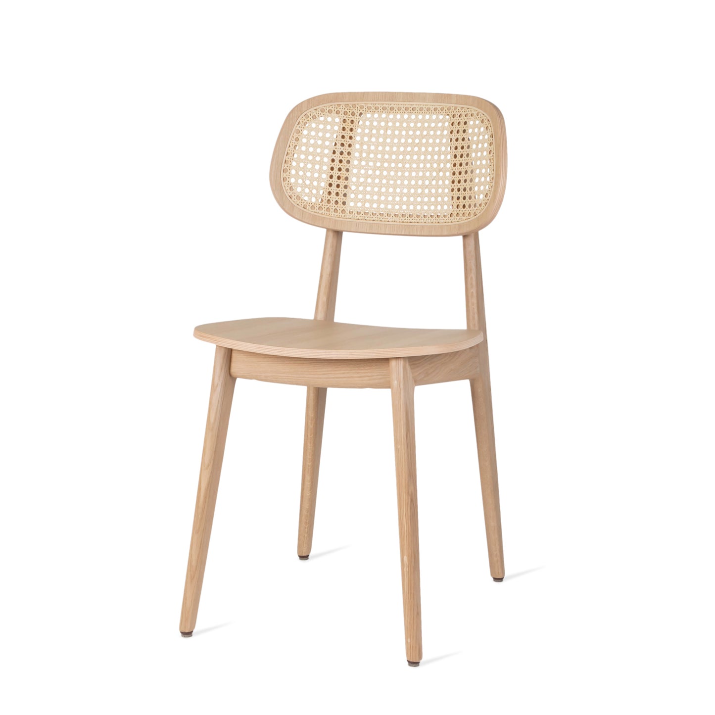 wooden dining chair with plywood seat Titus by Vincent Sheppard #Natural oak