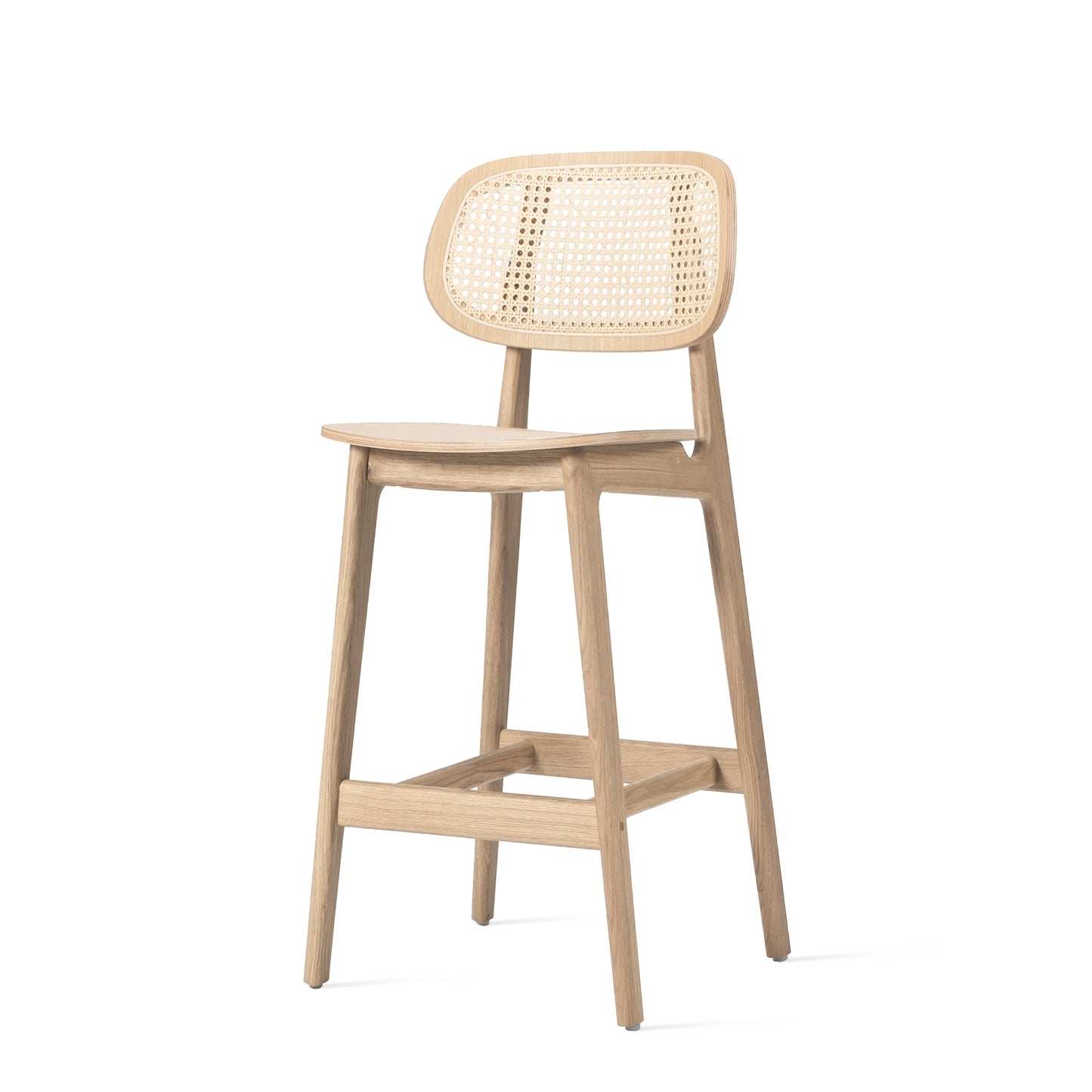 wooden counter stool TITUS by Vincent Sheppard #Natural oak