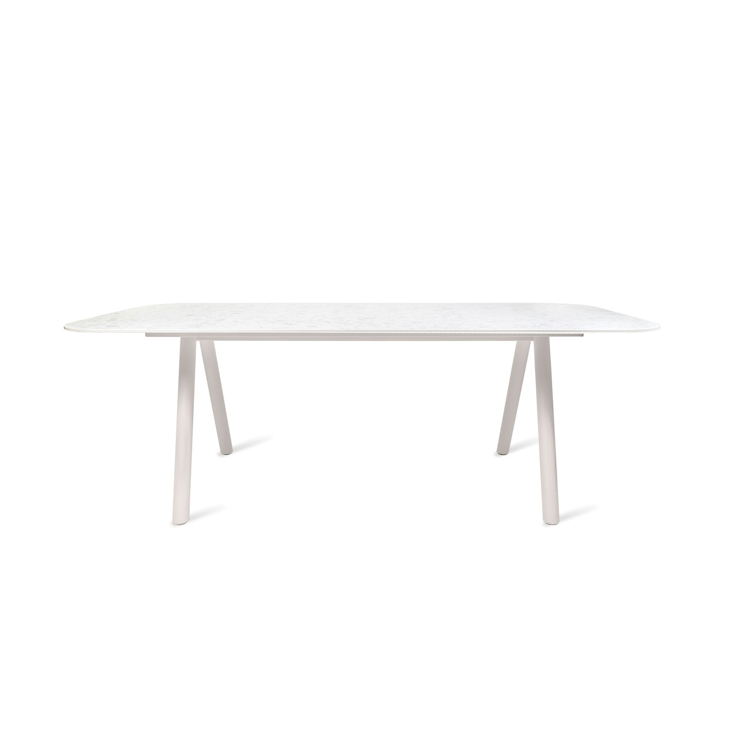 Ceramic Dining Table Kodo by Vincent Sheppard #DUNE WHITE/CERAMIC SHARDS