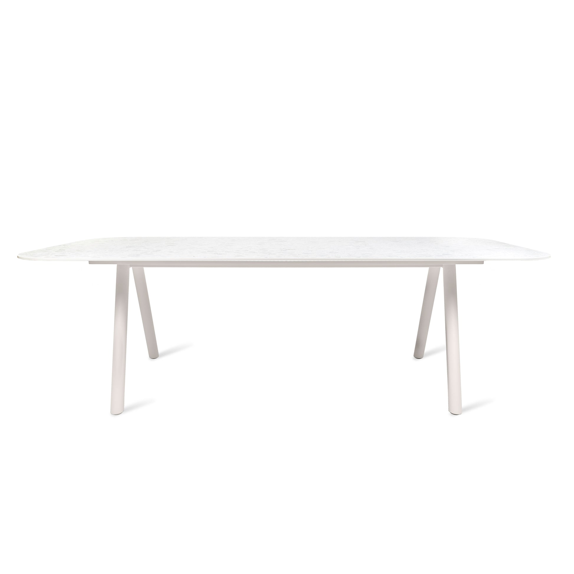 Ceramic Dining Table Kodo by Vincent Sheppard #DUNE WHITE/CERAMIC SHARDS