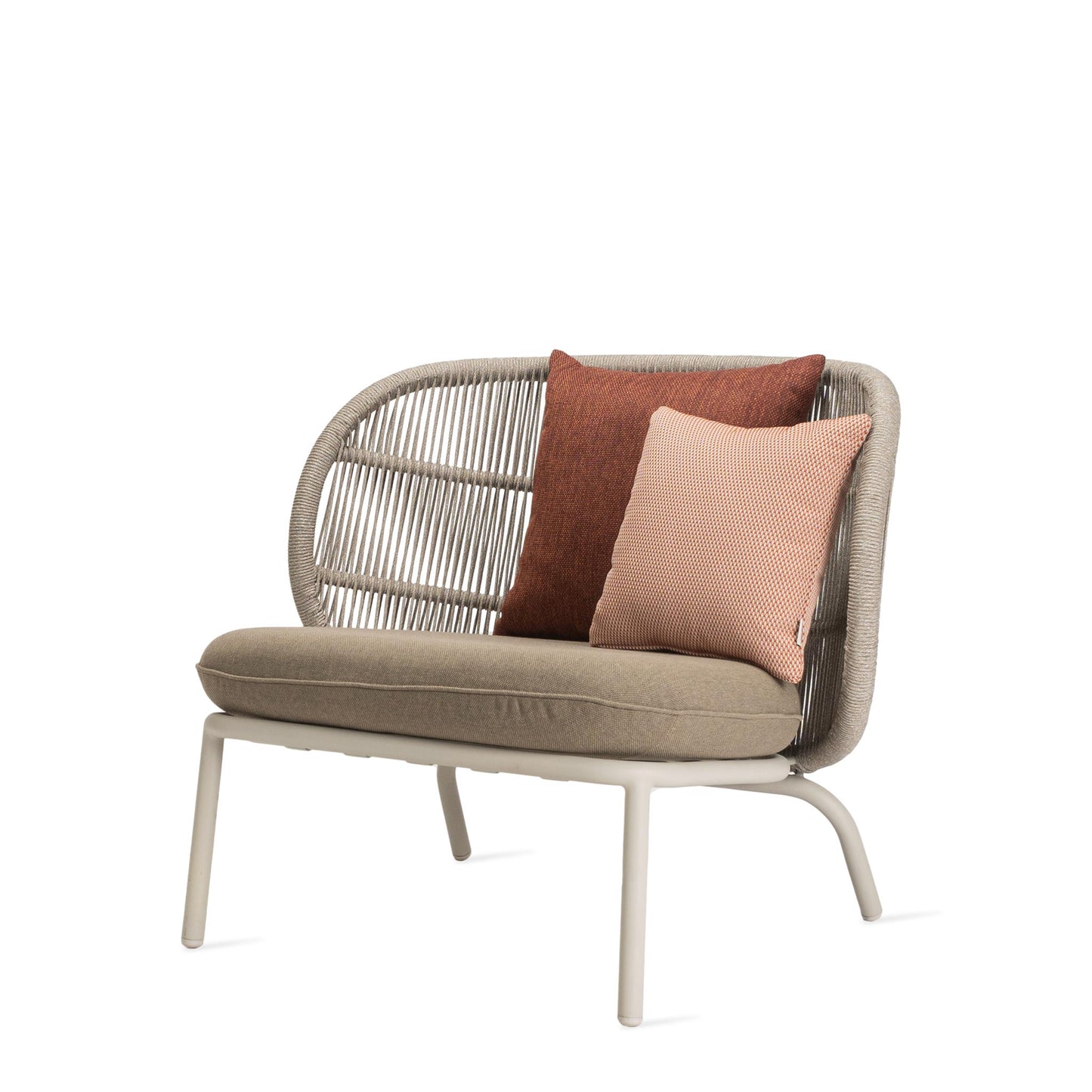 Rope Garden Lounge Armchair Kodo by Vincent Sheppard #DUNE WHITE