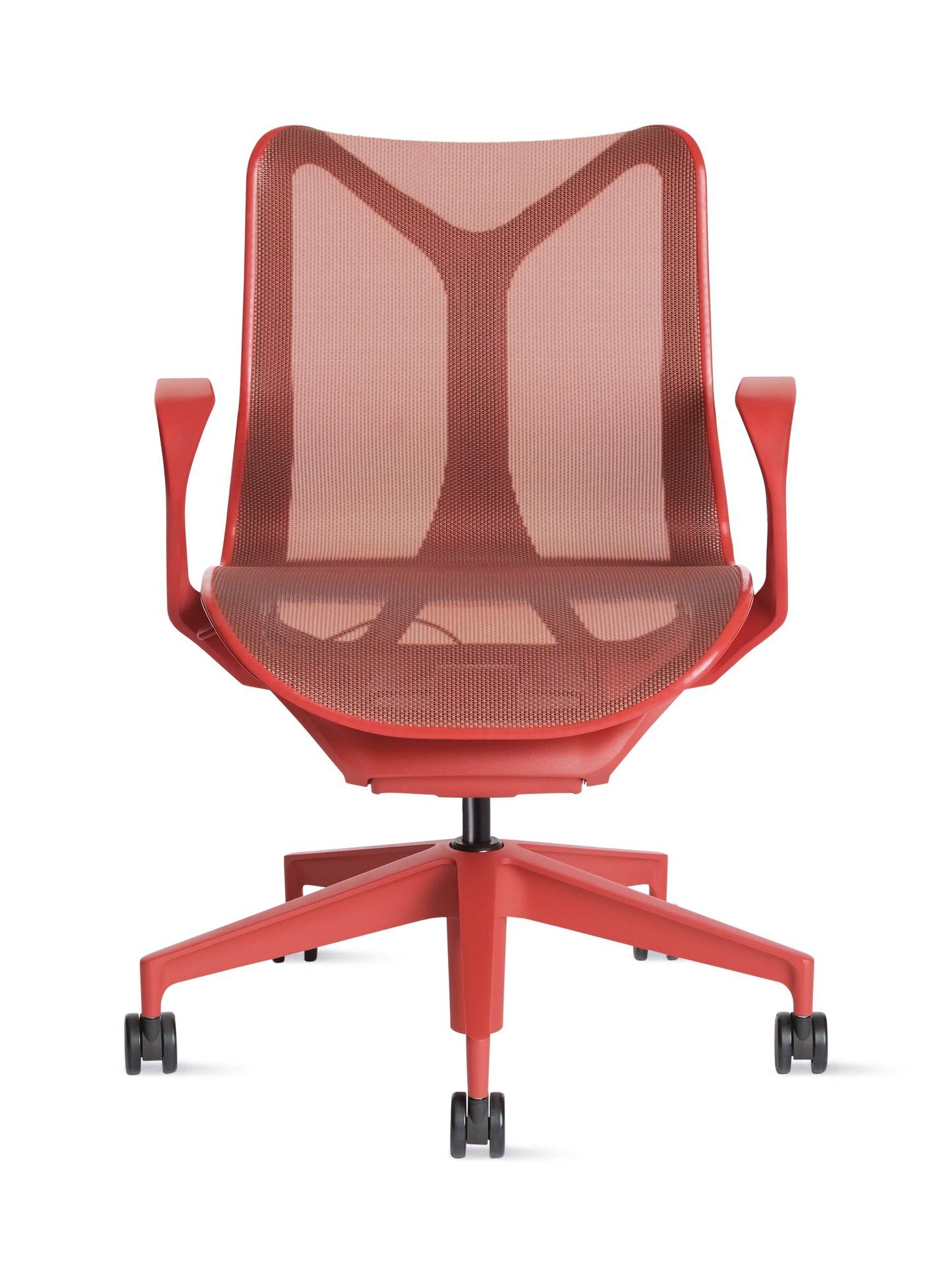 Cosm - Ergonomic Office Chair With Low Back by Herman Miller #Fixed Arm/Canyon/2.5-inch Carpet Caster