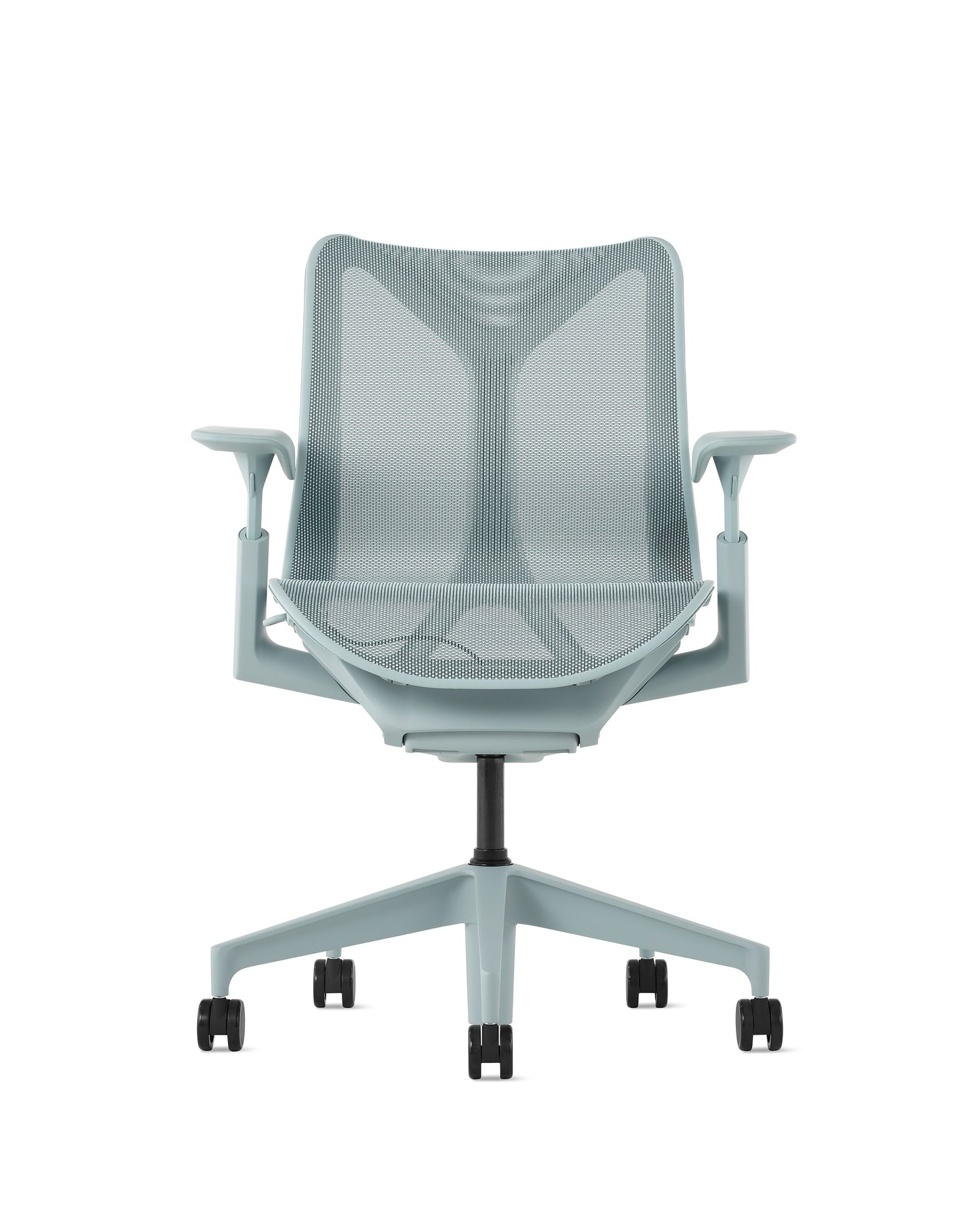 Cosm - Ergonomic Office Chair With Low Back by Herman Miller #Adjustable Arm/Glacier/2.5-inch Carpet Caster
