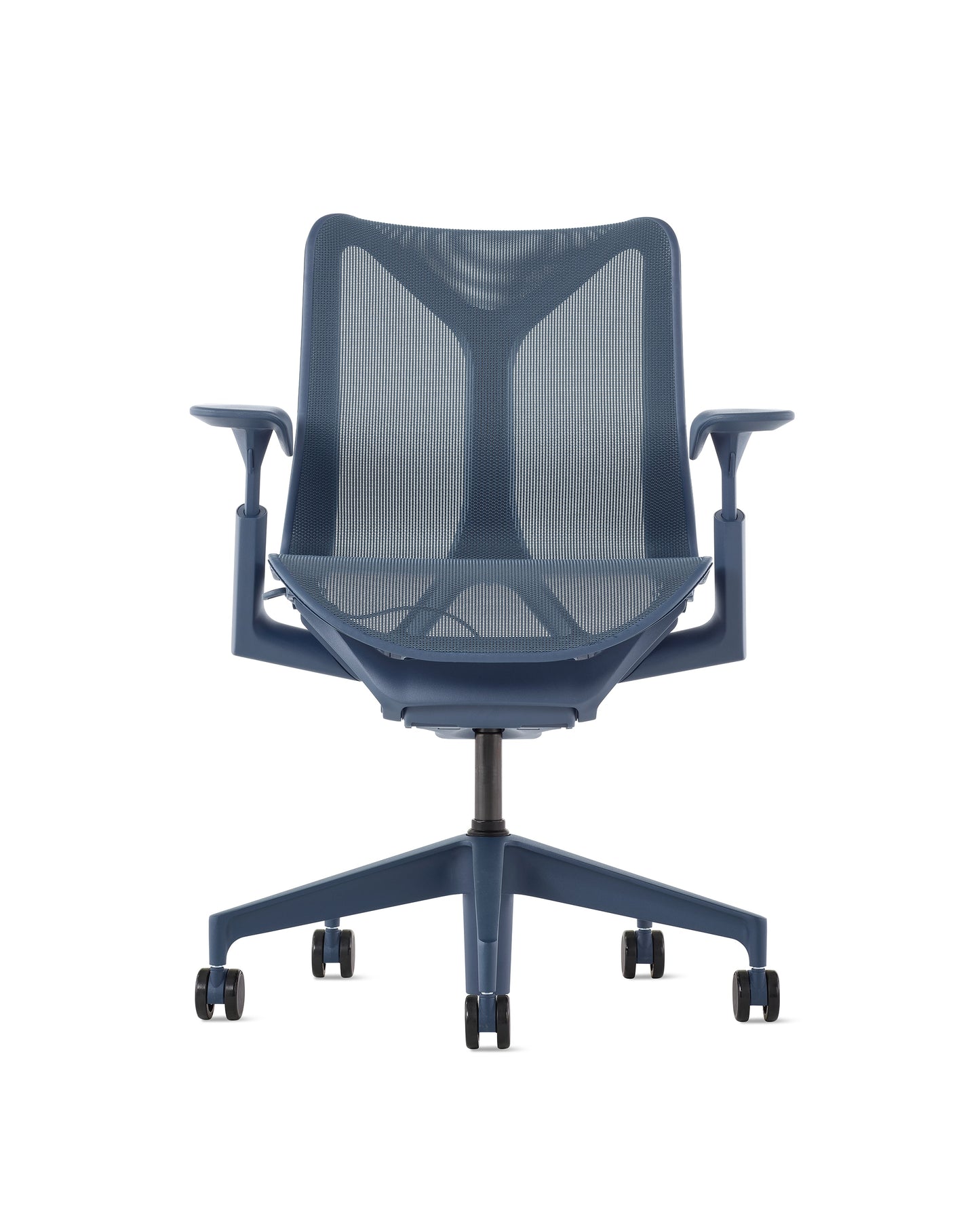 Cosm - Ergonomic Office Chair With Low Back by Herman Miller #Adjustable Arm/Nightfall/2.5-inch Hard Floor or Carpet Caster with Quiet Roll