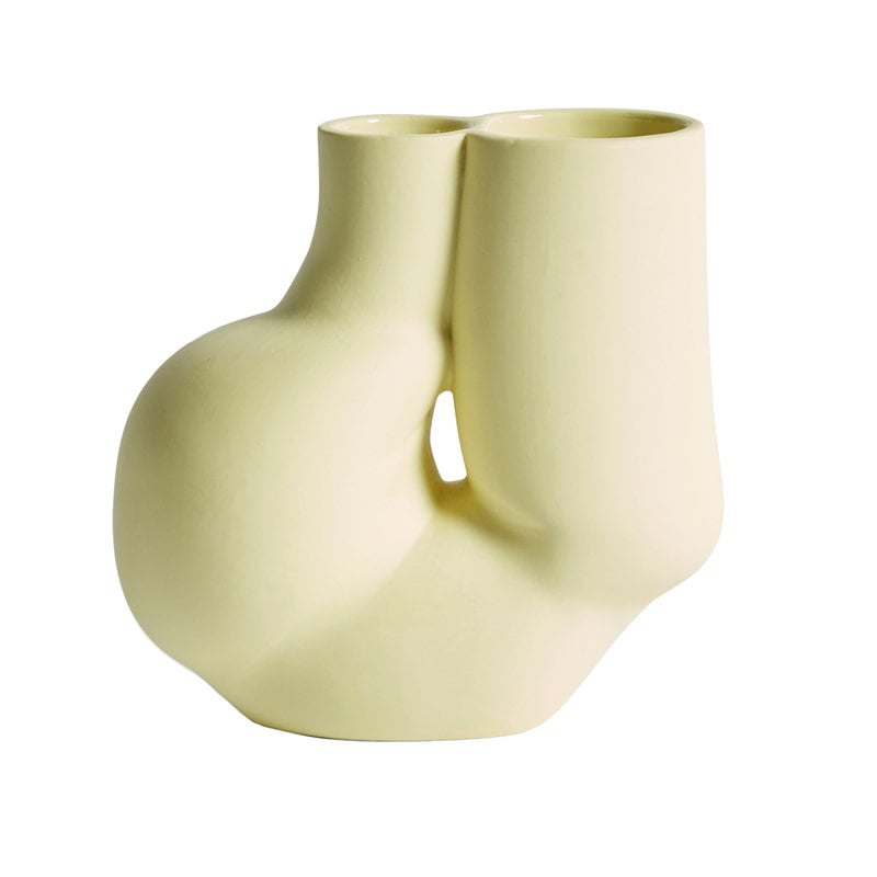 W&S Chubby vase by HAY #soft yellow #