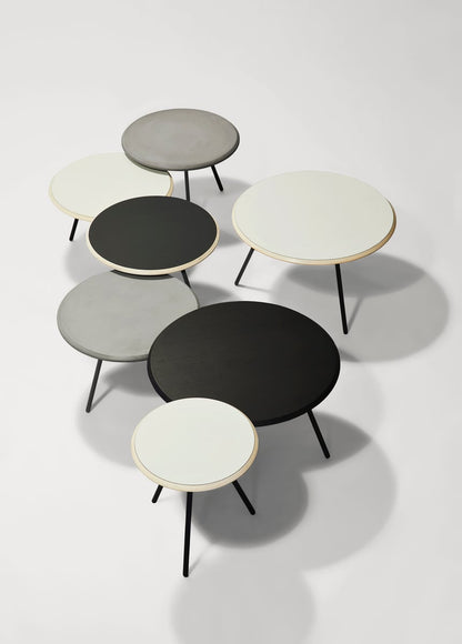 Soround coffee table, 60 cm, concrete top
