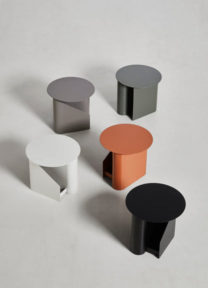 Sentrum side table, warm grey