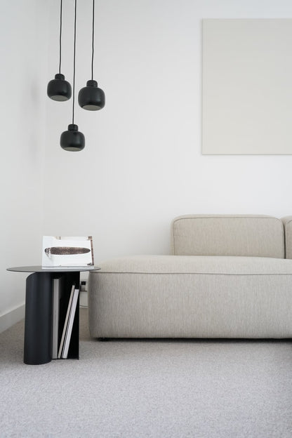 Sentrum side table, black