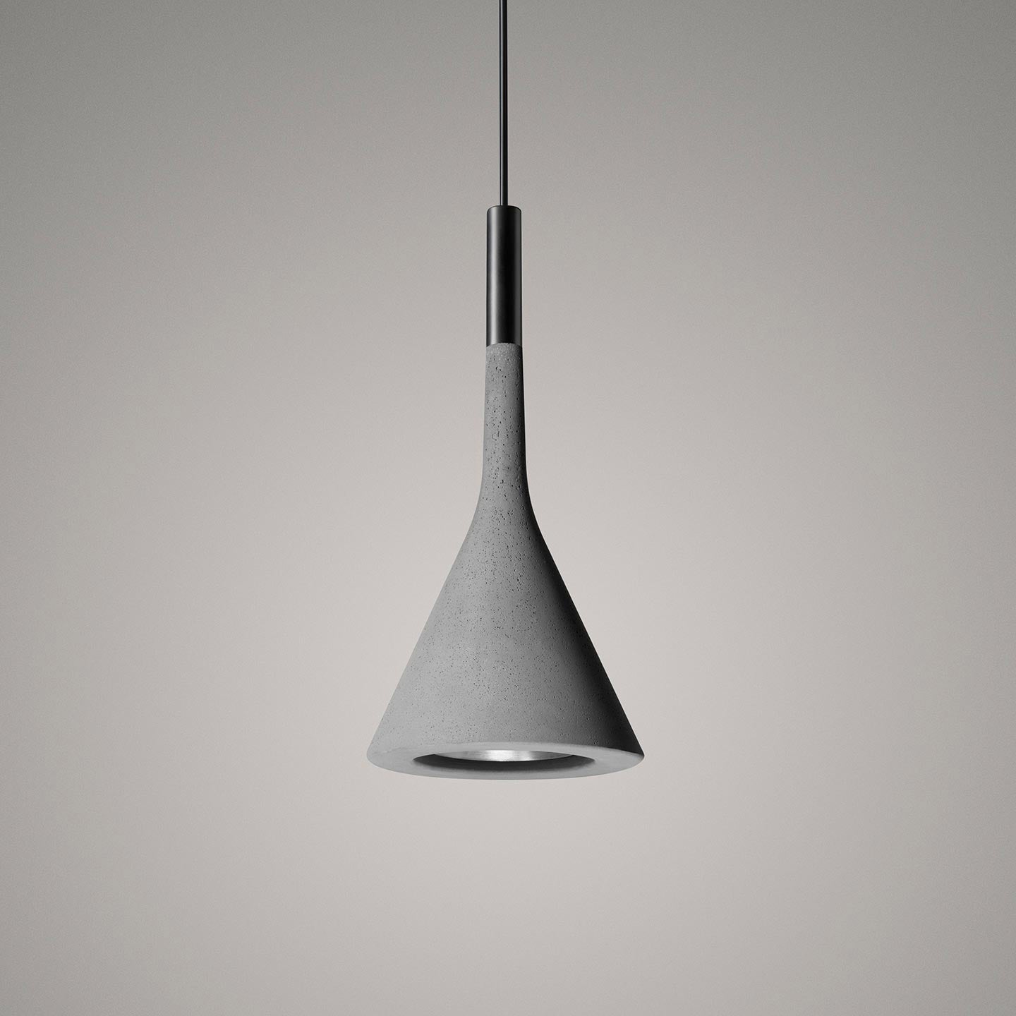 Aplomb Pendant Lamp by Foscarini #Concrete Grey