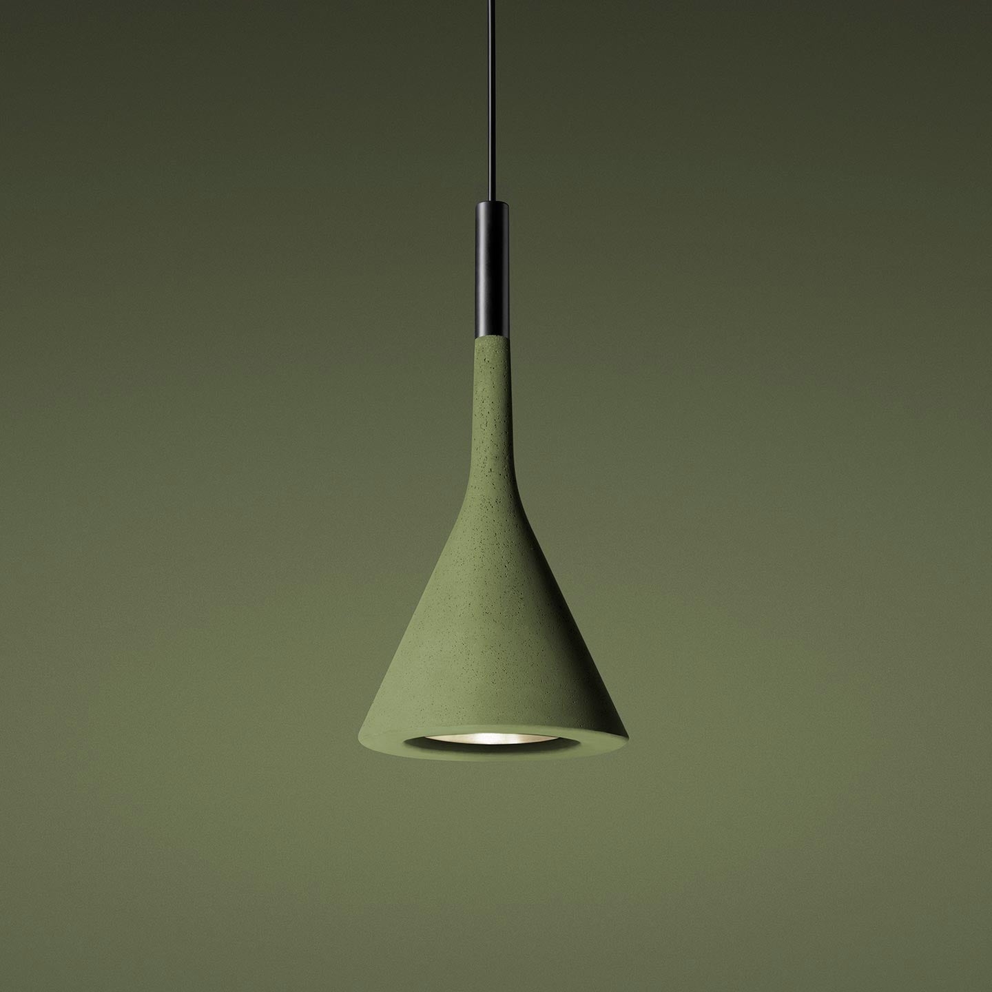 Aplomb Pendant Lamp by Foscarini #Olive Green