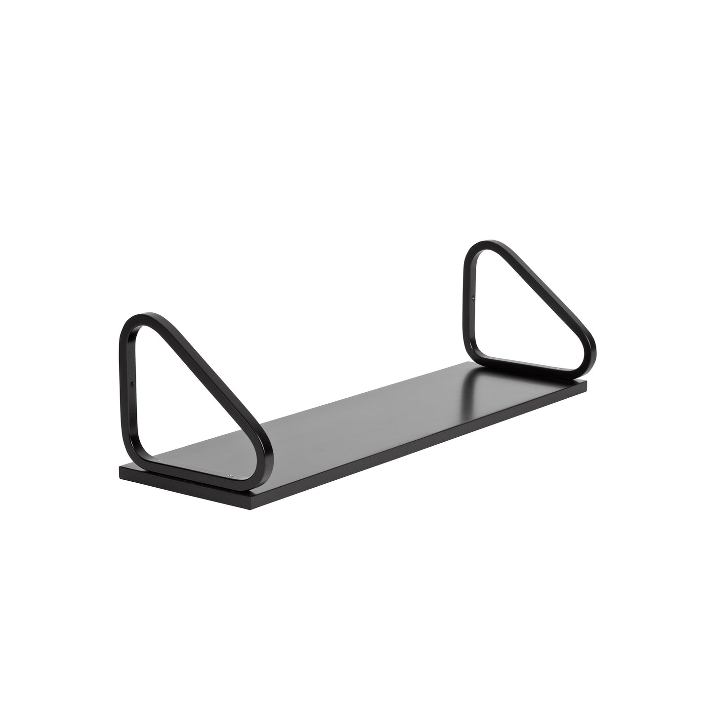 Artek Wall Shelf 112B — black lacquered