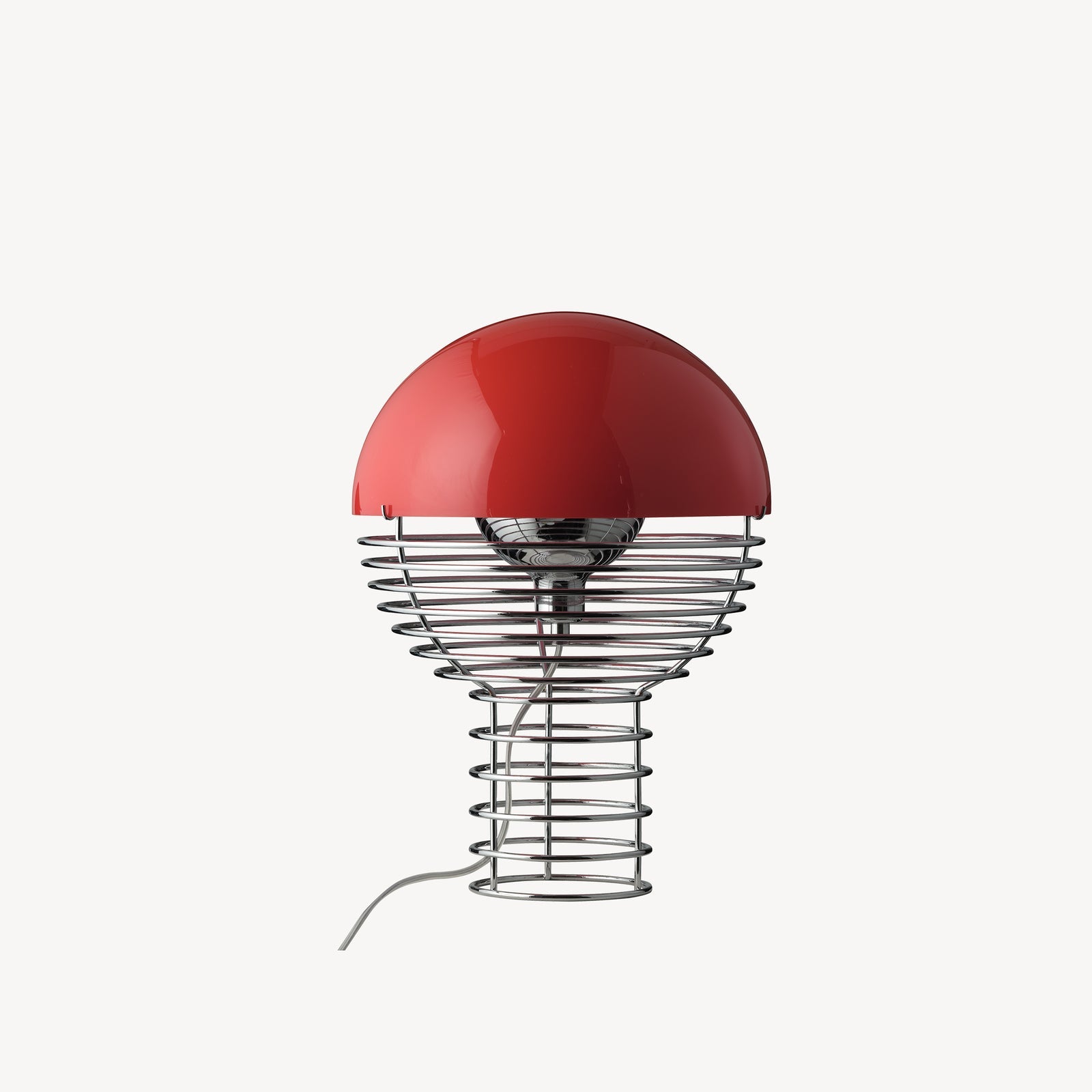 Wire Table Lamp Ø30 by Verpan