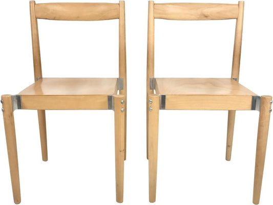 A 30204 Dining Chair by Miroslav Navratil for Bukoza, 1970s, Set of 2