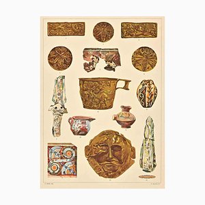 A. Alessio, Decorative Motifs: Aegean, Chromolithograph-ZCI-1759185