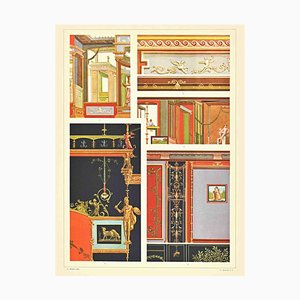 A. Alessio, Decorative Motifs: Roman, Chromolithograph, Early 20th Century-ZCI-2024941