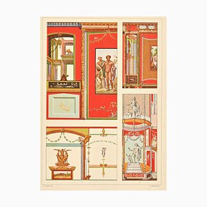 A. Alessio, Decorative Motifs: Roman, Chromolithograph, Early 20th Century-ZCI-1760356