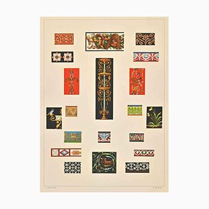 A. Alessio, Decorative Motifs: Roman, Chromolithograph, Early 20th Century-ZCI-1760362