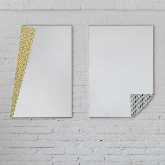 A and B Mirrors by Secondome Editions, Set of 2