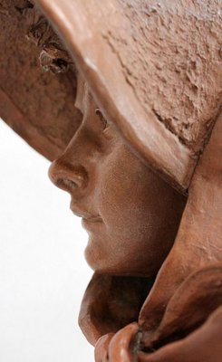 A. Blanc, Terracotta Bust of Woman, 1900s-RVK-1030688