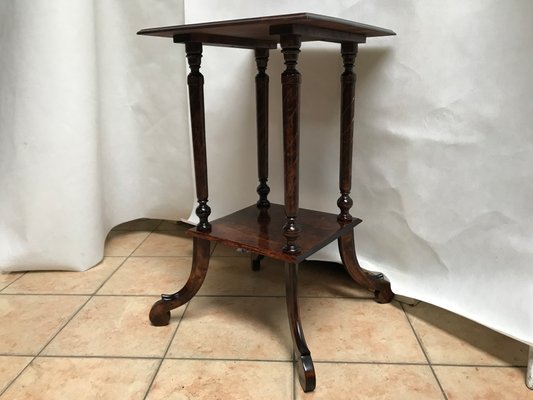 A Carved coffee table - a wood flower bed, 1900s.-WQQ-1174637