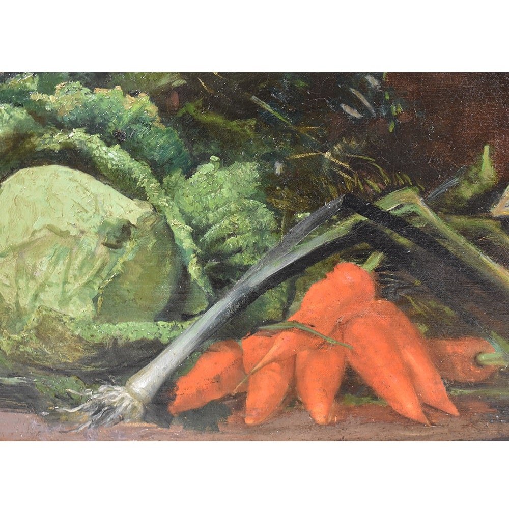 A. Caussé, Still Life, 1902, Oil on Canvas, Framed