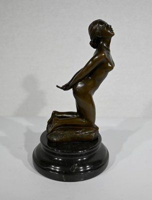 A. Cesaro, Nu féminin Sculpture, Bronze-RVK-1338941