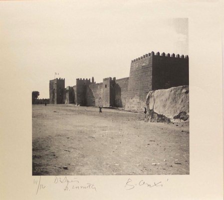 A City Wall in Tunisia - Tunisiaca - Photolithograph by Bettino Craxi - 1996 1996-ZCI-757104