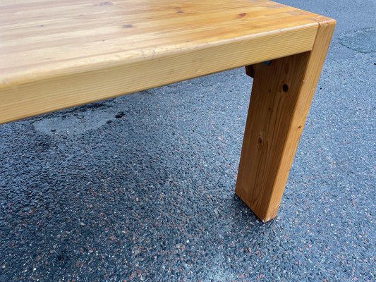 A Danish Mid-Century Modern Brutalist Coffee Table in Pine from the 1970´s, 1972-MXB-1446912