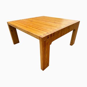 A Danish Mid-Century Modern Brutalist Coffee Table in Pine from the 1970´s, 1972-MXB-1446912