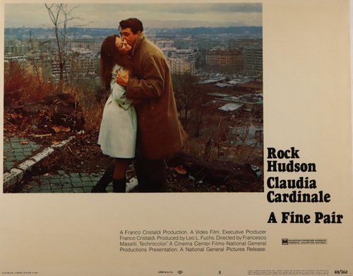 A Fine Pair Lobby Card, Italy, 1968