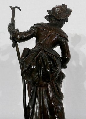 A.Gaudez, Miss Helyett, Late 19th Century, Bronze-RVK-1133687