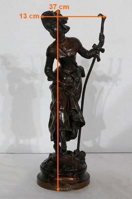 A.Gaudez, Miss Helyett, Late 19th Century, Bronze-RVK-1133687